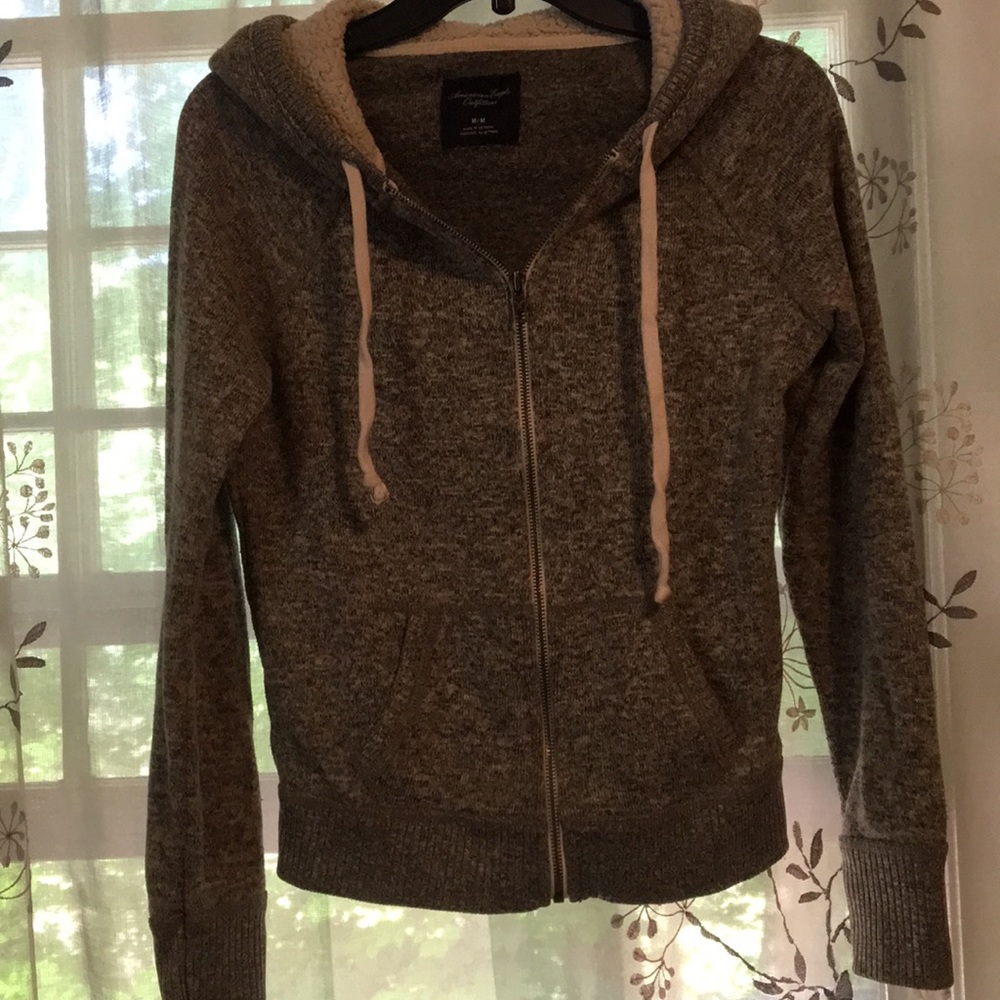 American eagle zip up sweatshirt